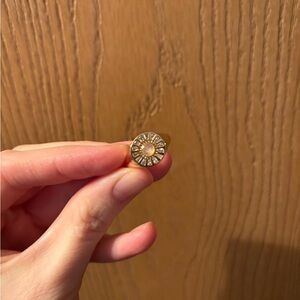 Radiant Signet Ring: Moonstone